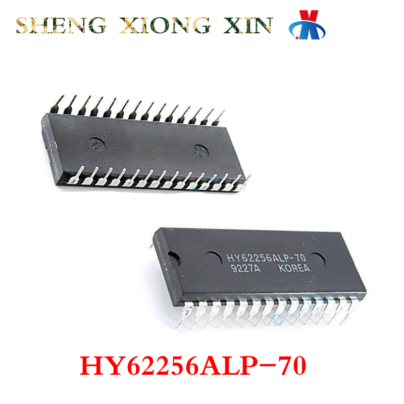 Chip de memoria DIP-28 DE HY62256ALP-70, circuito integrado, HY62256ALP, HY62256, nuevo, 100%, 5 unidades por lote
