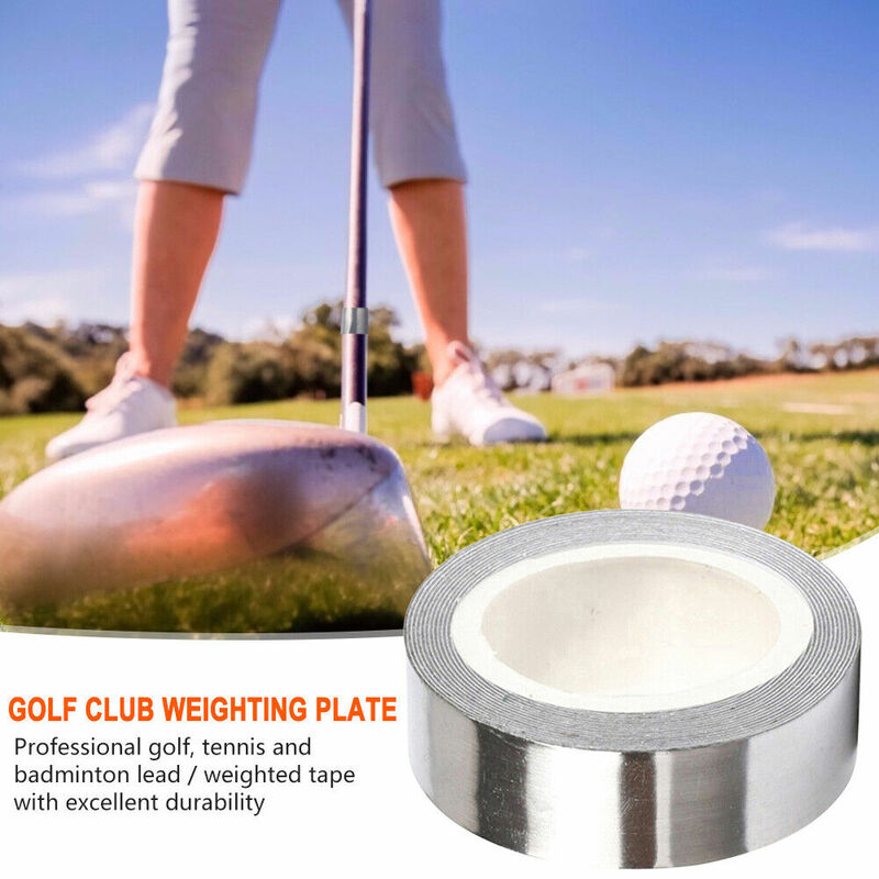 30~200g Golf Adhesive Lead Tape Lead Weights Golf Club Tennis Racket Iron Putter Weighted Lead For Clubs Tennis Badminton Access