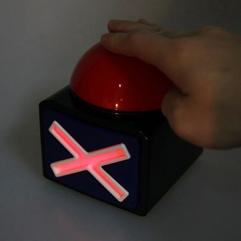 Botón de alarma con sonido y luz, nuevo juego, 2023