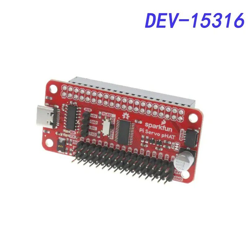 DEV-15316 Servo pHAT for Raspberry Pi
