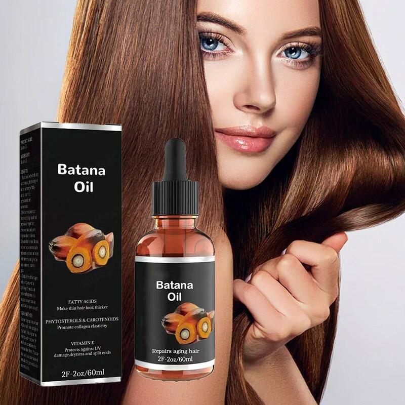 100% reines ätherisches Batana-Öl-original und authentisch-Anti-Haarausfall-Flüssig-Haarwuchs-Serum für Pflege und Schönheit