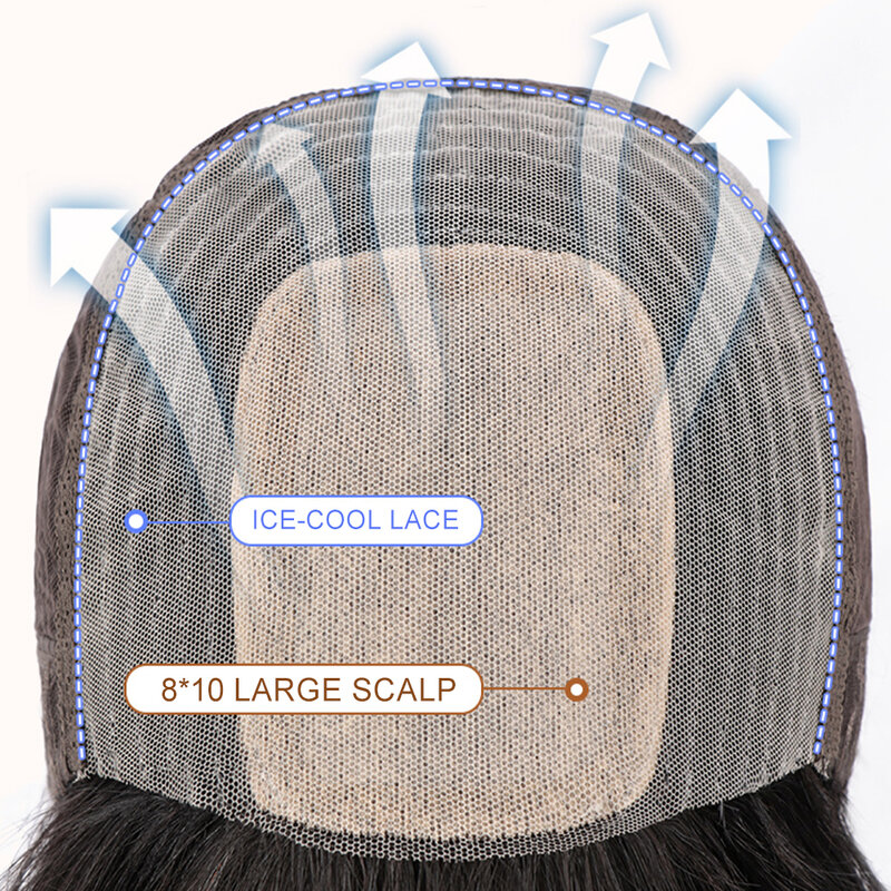 Parrucche corte Bob capelli umani con frangia per le donne parrucca Bob dritta capelli umani 180 densità aspetto realistico le parrucche dei capelli umani possono essere tinte