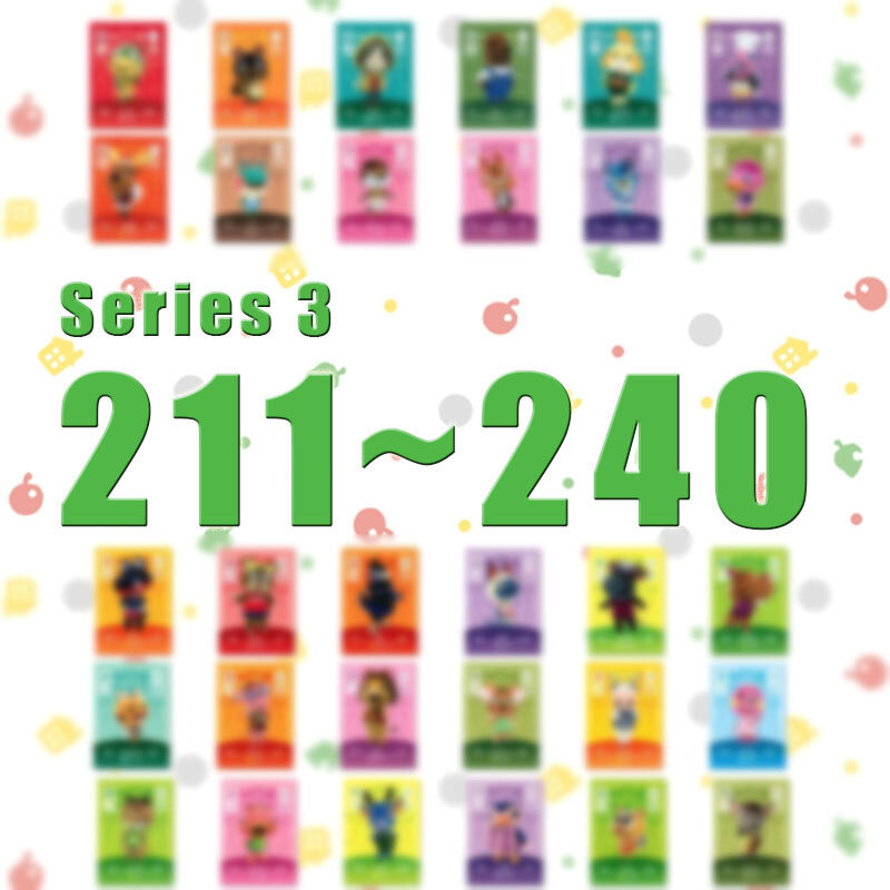 Ntag215 nfc impressão cartão de trabalho para jogos série 1 (211 a 240)