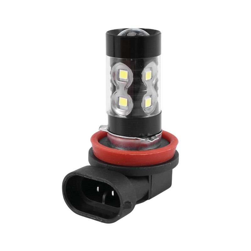 Bombillas LED de alta potencia para luces antiniebla de coche, repuesto de lámparas de xenón blanco, superbrillante, H11/H8, 10-SMD, 50W, 4 paquetes