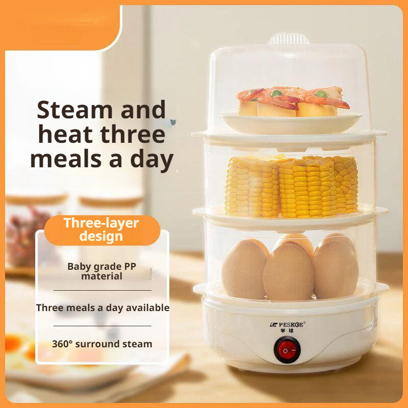 Multifuncional Egg Steamer, Egg Hemisfério Steamer