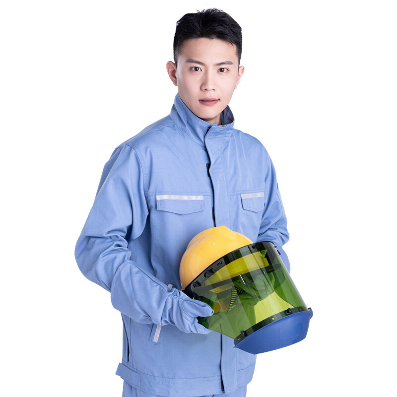 ชุดอาร์คแฟลชไฟฟ้าช็อตไฟฟ้า PPE ป้องกัน8.5 CAL