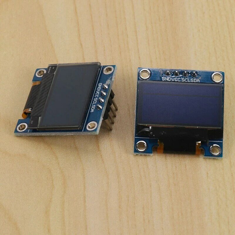 아두이노 UNO R3 STM용 OLED 디스플레이 모듈, 핀 포함, 0.96 인치 디스플레이 모듈, I2C IIC, 128x64, SSD1315, 8 개