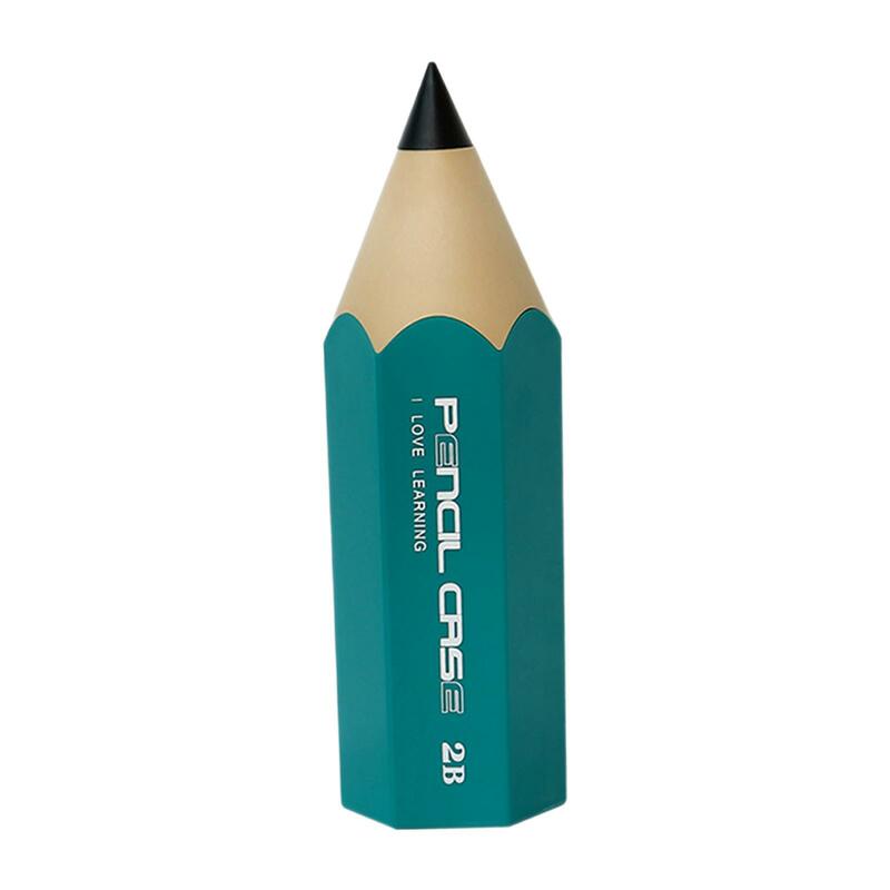 ที่ใส่ปากการูปดินสอที่ใส่แปรงเครื่องสำอาง tempat Pena Meja อเนกประสงค์สำหรับลิปสติกศิลปะของขวัญที่คุณครูชื่นชม