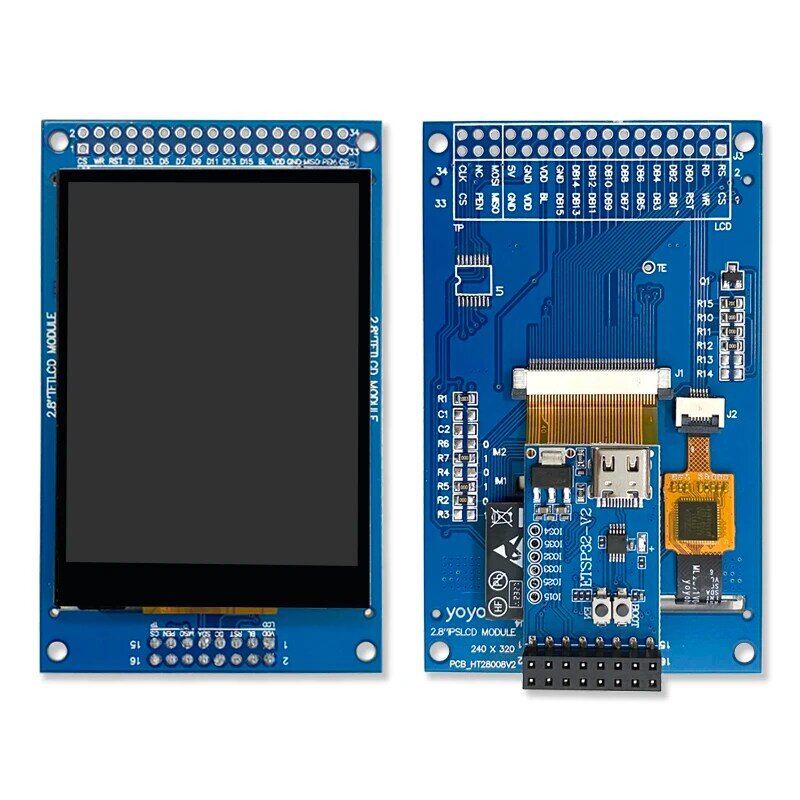 ESP32 IPS module LVGL WIFI&Bluetooth development board 2.8-inch 240 * 320 intelligent display module LCD screen TFT