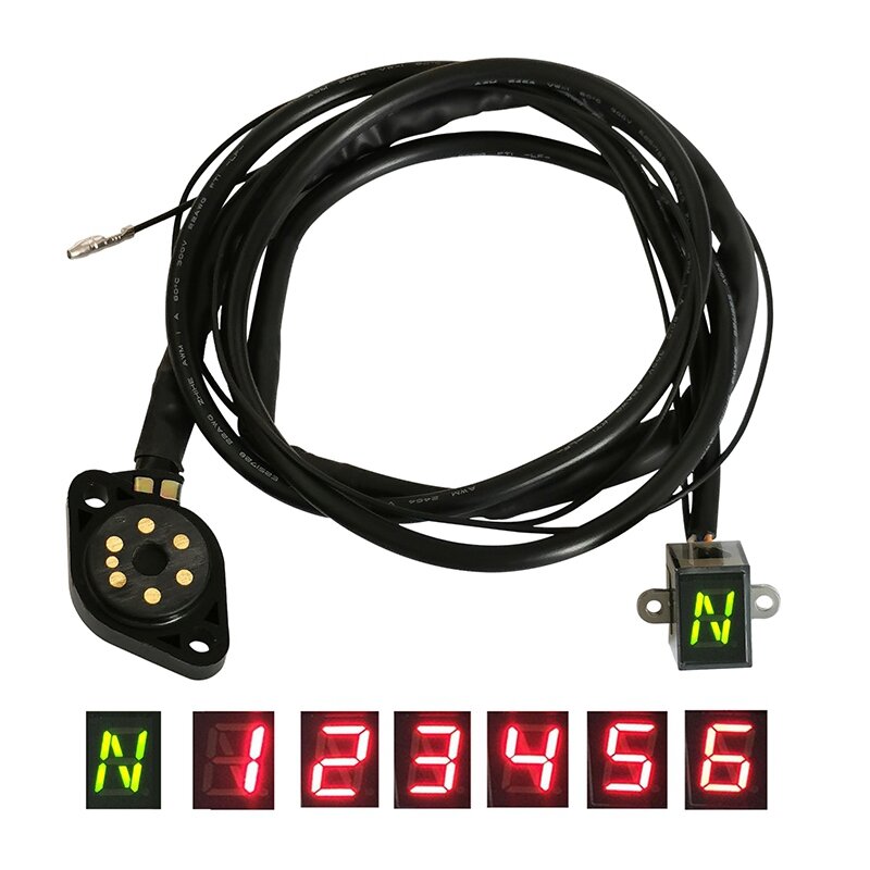 Sensor de marchas para motocicleta, indicador Digital de marchas para motocicleta, contador de marchas aplicable para Benali BJ300GS