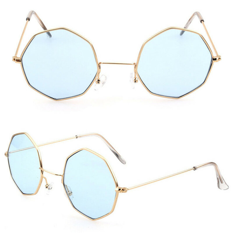 FOENIXSONG 여성용 패션 선글라스, 귀여운 UV400 빈티지 안경, 남성 안경