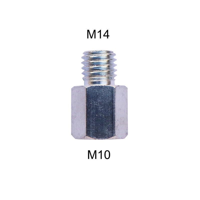 Conector de interfaz de Adaptador M10 M14 de 1,5mm, Pitchs de rosca M14 a M10 de Metal, aplicaciones pequeñas y anchas portátiles M10 a M14 M10 a M16
