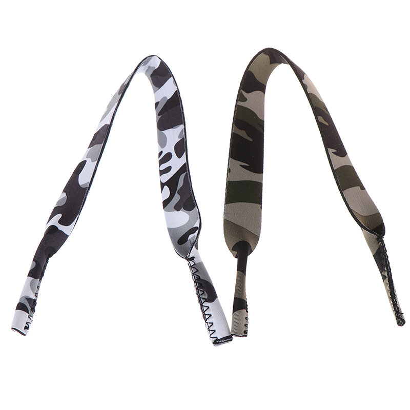 1PC Practical Lightweight Nylon Camo Color Eyeglasses Comfortable Lanyard Neck Cord Sunglasses Strap Band Sports for Daily Use