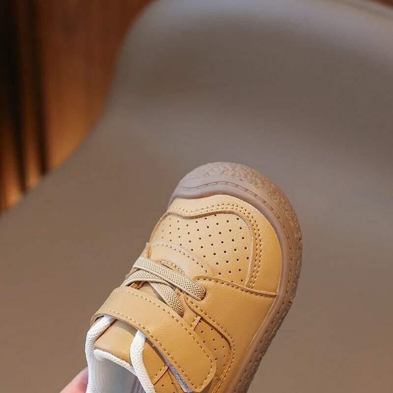 Sepatu kasual bayi, sneaker anak lelaki perempuan balita sol lembut nyaman Anti Slip pertama kali berjalan musim semi musim gugur
