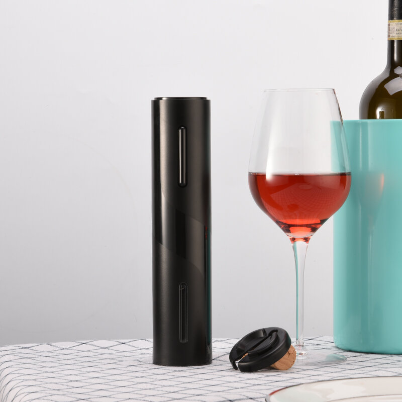 เครื่องเปิดขวดไวน์ไฟฟ้าเครื่องเปิดขวดไวน์แดงแบบอัตโนมัติอุปกรณ์เปิดขวดไวน์แดงเครื่องตัดฟอยล์