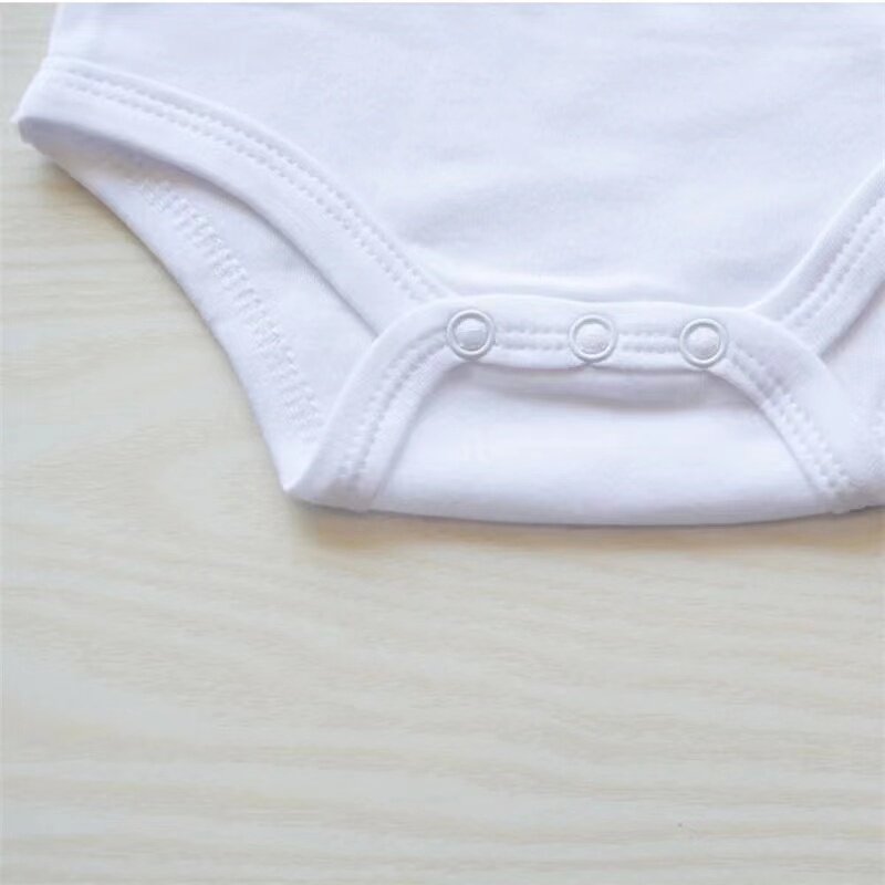 Baju bayi Bodysuit untuk bayi bayi baru lahir Jumpsuit anak laki-laki perempuan huruf cetak lengan pendek baju monyet balita Onesies 0 sampai 12 bulan