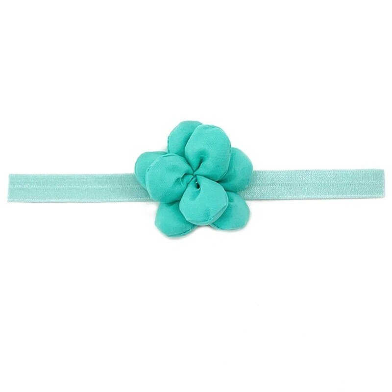 Bandeau élastique pour filles 0-24M, nœud de cheveux en fleurs, mignon, corde pour enfants, accessoires pour cheveux de bébé