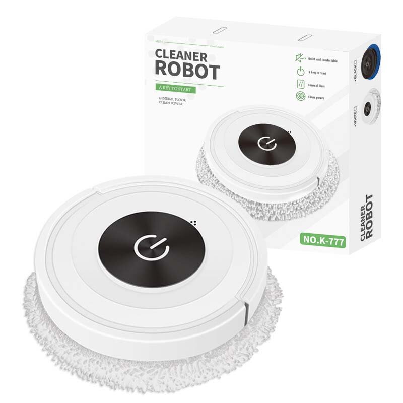 Nieuwe Stille Aanraking Dweil Robot Draadloze Reiniging Droge En Natte Geïntegreerde Reinigingsmachine Intelligente Stofzuiger Voor Huishoudelijke Apparaten