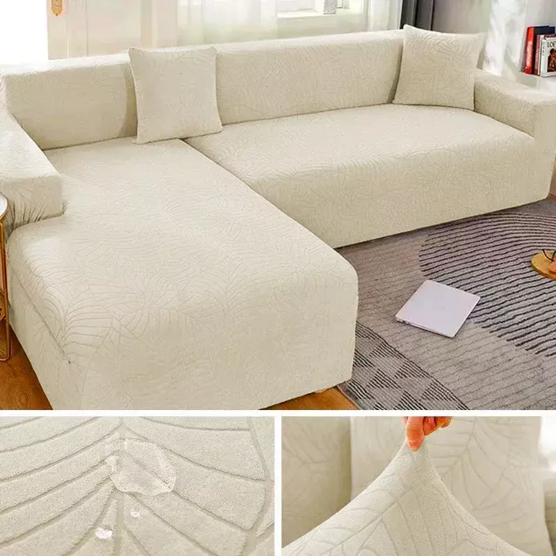 Fundas de sofá impermeables, 1/2/3/4 asientos, funda de sofá gruesa en forma de L, Protector de banco