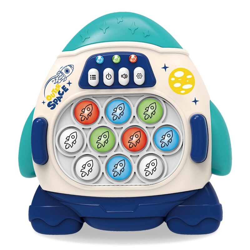 Elektronische Pop-Up Spel Handvat Speelgoed Voor Kinderen Volwassenen Fidget Anti Stress Relief Speelgoed Jaagt Lichte Spelconsole Kerstcadeaus