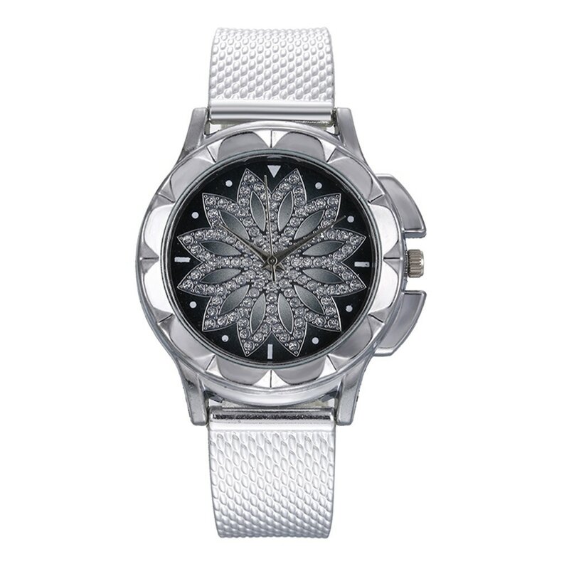 The Latest  Ladies Steel Belt Watch Wild Lady Creative Fashion Gift Female Casual Ladies Watches zegarek damski kol saati