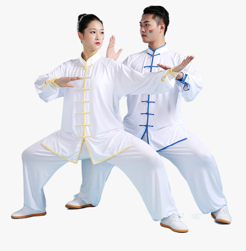 Alta qualità Tai chi uniforme cinese classico Wushu Kung fu abbigliamento adulti uomo donna arti marziali Wing Chun Suit abbigliamento taiji