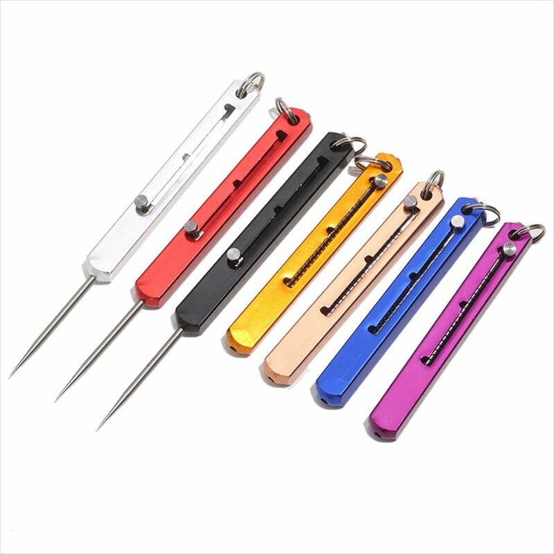 Portable Titanium Toothpicks Pocket Toothpick Metal Toothpick Holder Outdoor Picnic Camping Convenient High Quality Toothpick