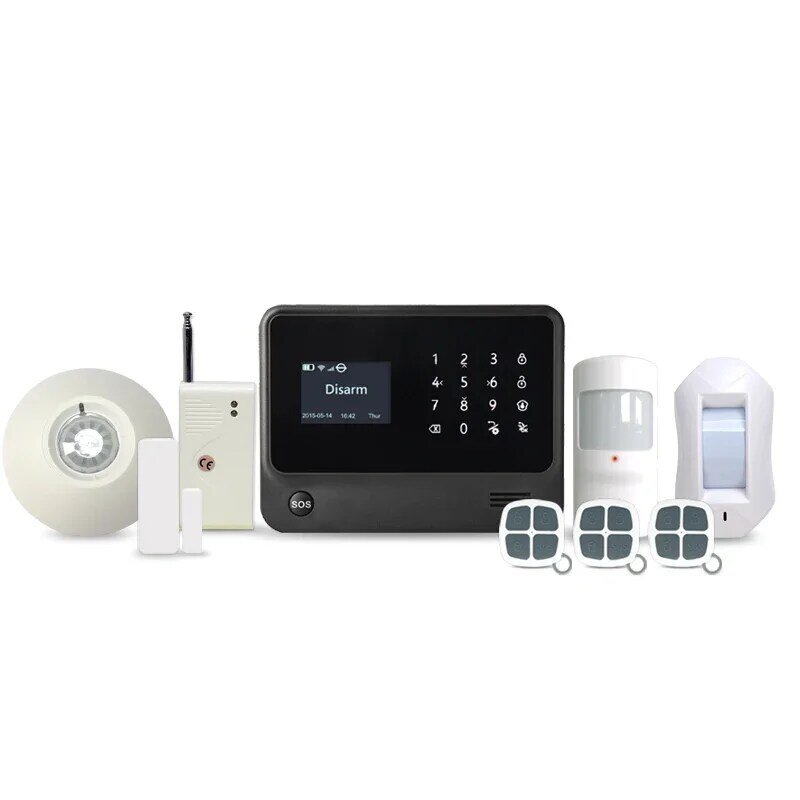 G90B Plus لص المنزل الذكي ، تطبيق أندرويد و IOS ، واي فاي ، GPRS ، GSM ، نظام A-l-a-m ، عرض ساخن