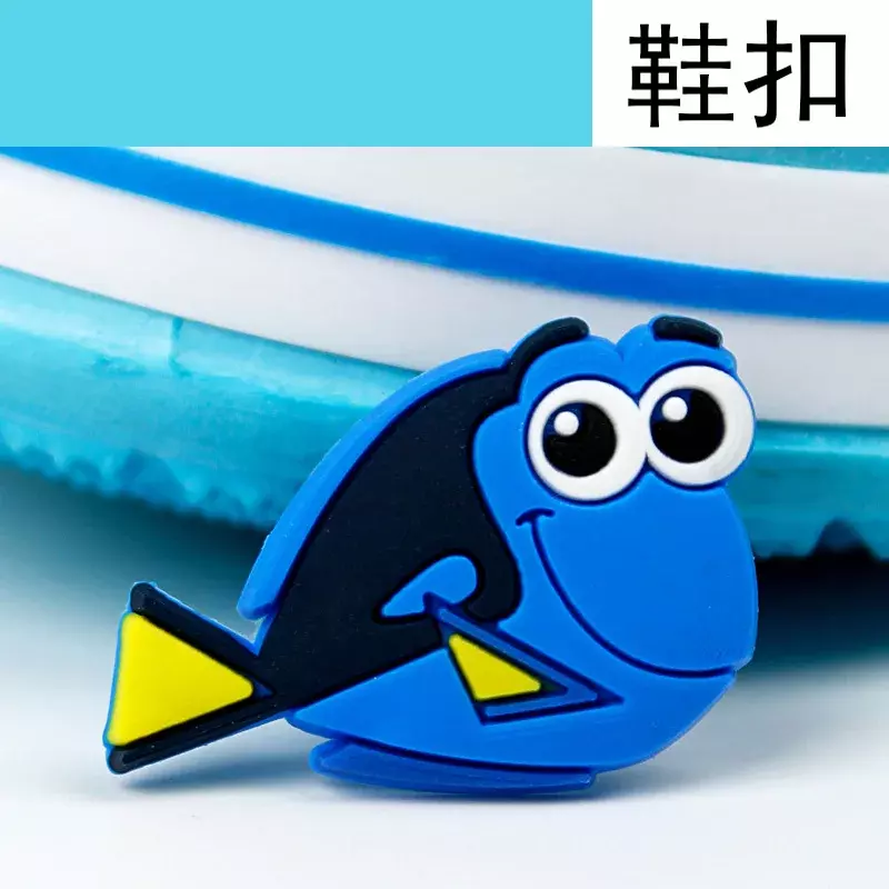 Cute Cartoont Finding Nemo Shoe Buckle PVC Characters Nemo Dory Shoe Charms Souvenir Decoration Kids Party X-mas Gifts