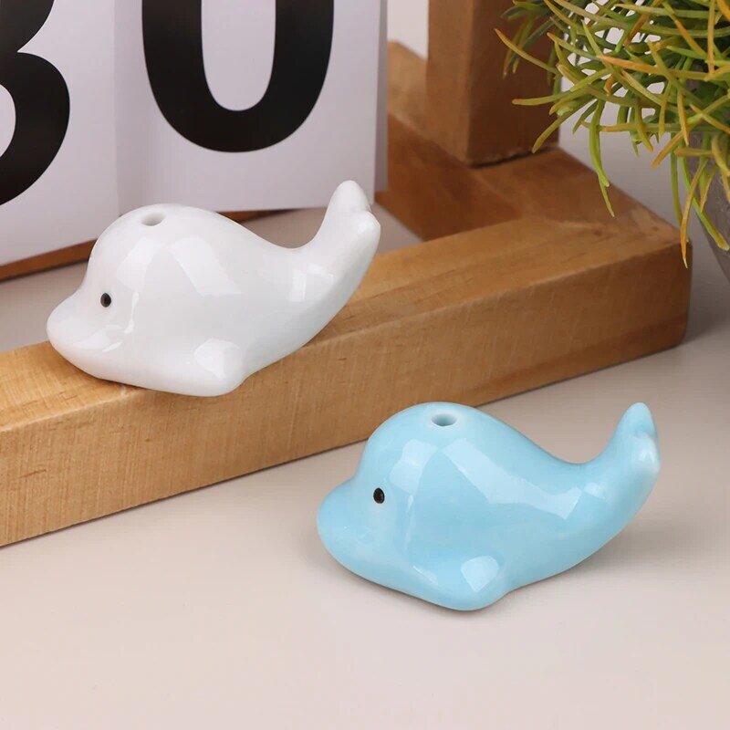 Creative Ceramic Incense Base Cute Whale Dolphin Incense Burner Animal Incense Holder Home Simple Incense Stick Base