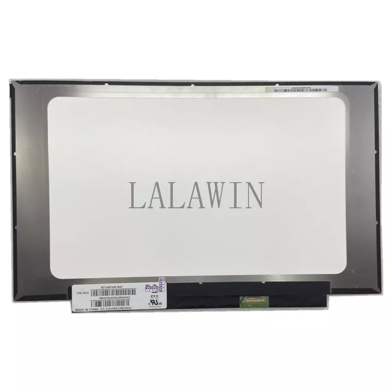 Tela LCD de moldura estreita, Fit B140FHM-N47, B140HTN02.3, NT140FHM-N44, NT140FHM-N43, B140HTN02.0, N140HGA-EA1, 30Pin, 1920x1080