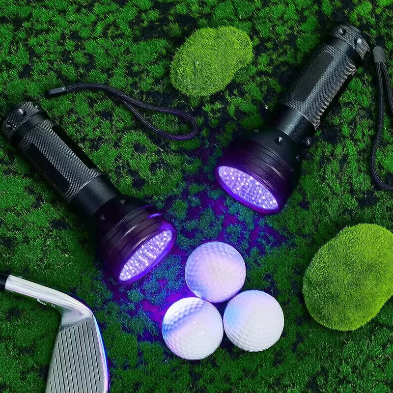 Powerful 51LED UV Flashlight 395nm Black Light Flashlights Ultraviolet Torch UV Light Detector for Pet Urine Stains Scorpion