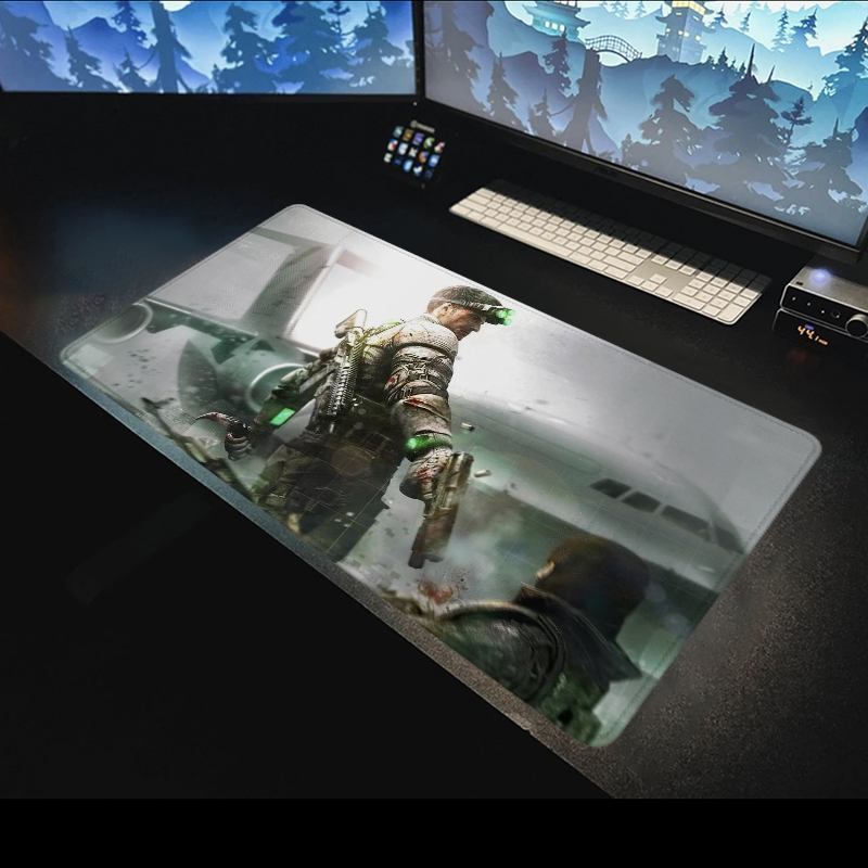 Splinter Cell Conviction Anime Mouse Pad Gamer Mousepad Xxl Office Accessories Game Mats Desk Mat Deskmat Gaming Mause Pads Pc