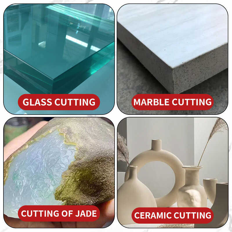 4 inch Glass Cutting Disc 100x22.23mm Diamond Saw Blade Polishing Cutting Blade Sharp For Cut Marble Ceramic Tile Jade