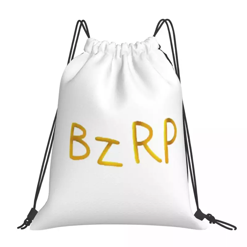 Bizarrap Cap (bzrp) Rucksäcke lässig tragbare Kordel zug Taschen Kordel zug Bündel Tasche Kleinigkeiten Tasche Bücher taschen für Mann Frau