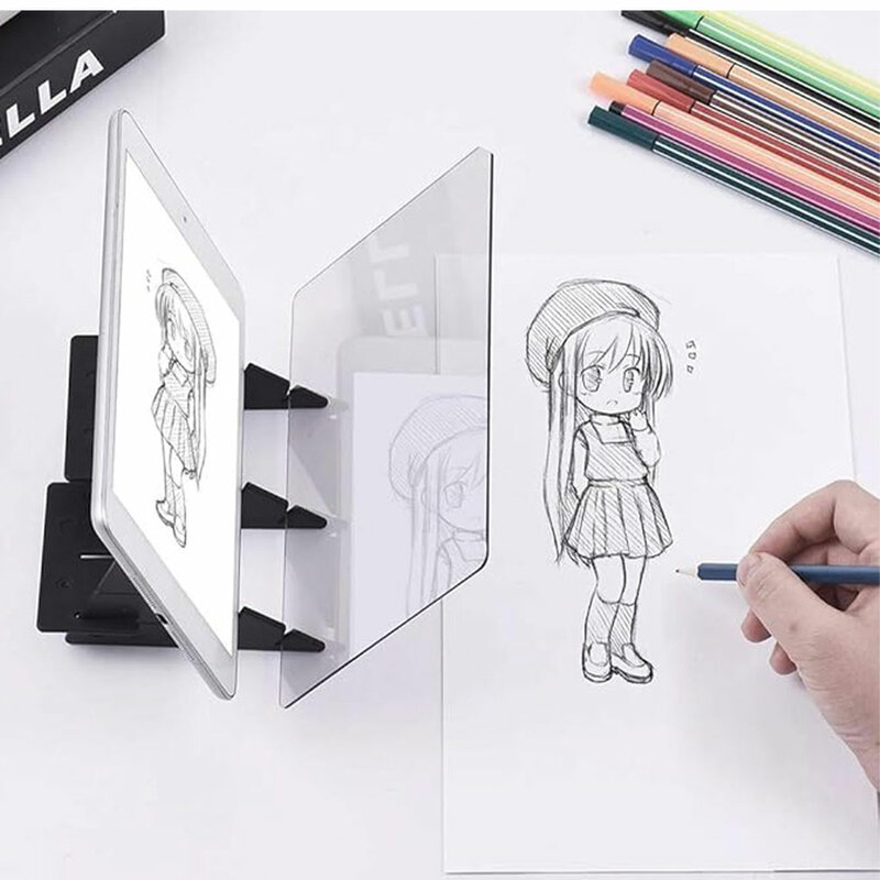 Łatwe i przenośne do kreatywnego rysowania tablica do pisania optycznych kreatywność łatwe do prezentów