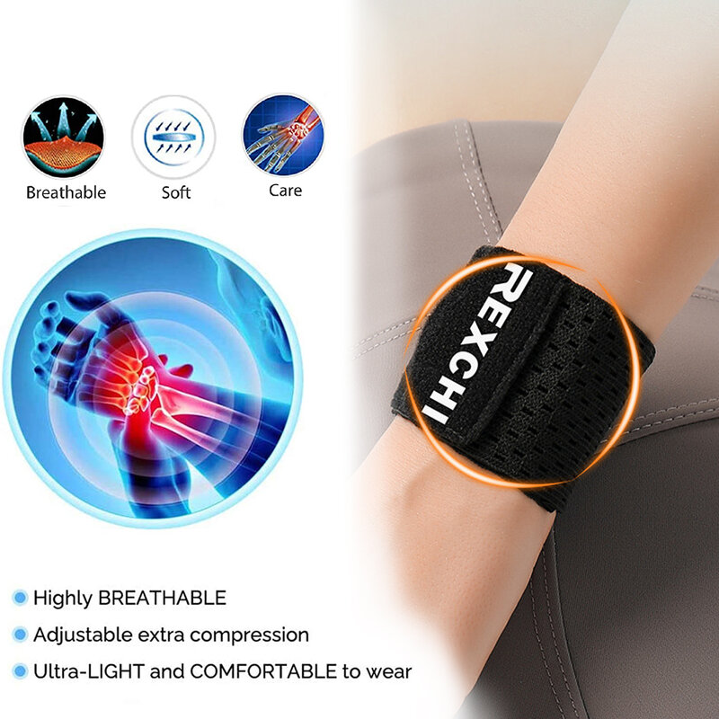 1PCS Breathable Wrist Compression Brace Wrist Support Band Fitness Weightlifting,Tendonitis,Carpal Tunnel Arthritis,Pain Relief