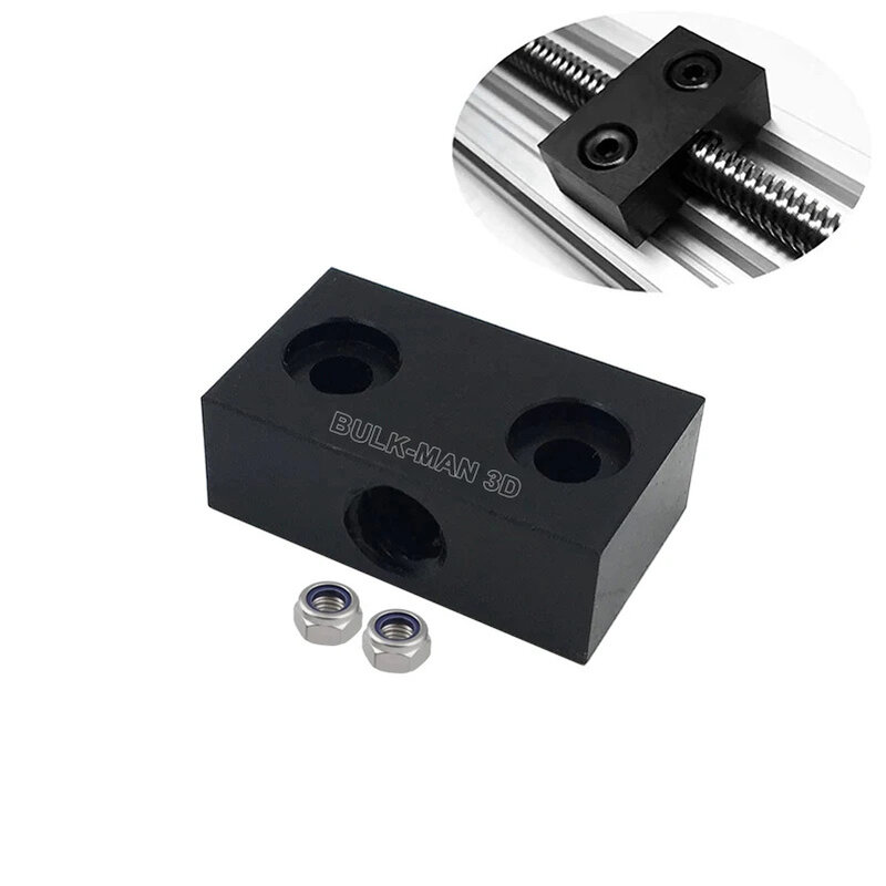 Openbuilds T8 Lead Screw POM Acme Nut Block untuk 8mm metrik Acme Lead Screw 3D Printer bagian aksesoris
