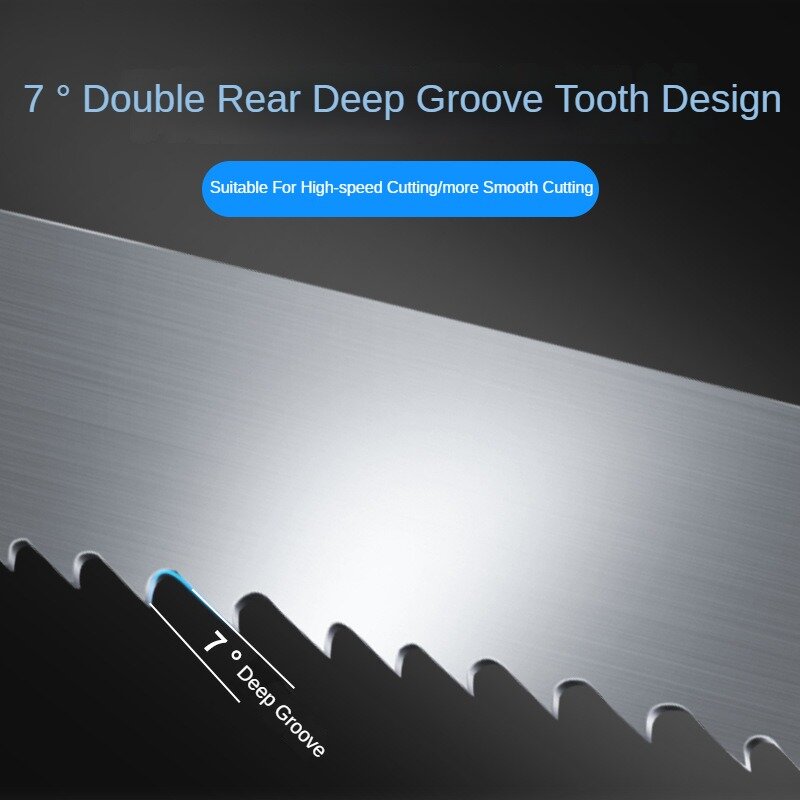 O multi-passo customizável do dente, viu a lâmina para o corte do metal, de alta qualidade, M42, 1638x13x0.8x6 6 6-10 10 8-12 14 14-18 24Tpi, PCes 1 2 3