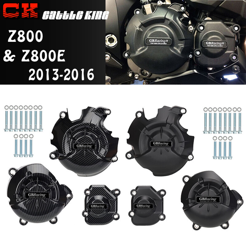 가와사키 Z800 엔진 커버, 엔진 가드 케이스 보호 커버, Z800E Z 800/800E 오토바이 액세서리, 2013 2014 2015 2016