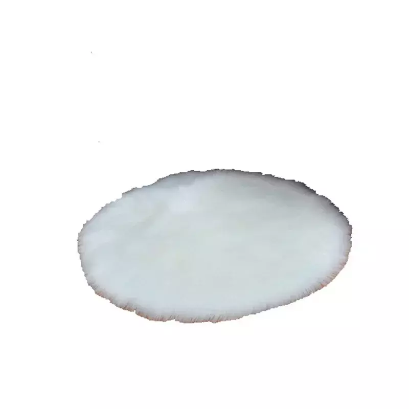 Tapete Fluffy Branco para Decoração Sala, Cabeceira Grande Ru, CC1543-515-Mat