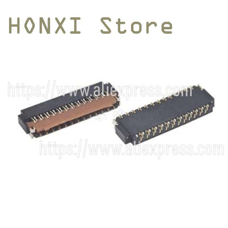 Conector HRS Komi Hirose Split Shell, FH26W FH26W-61S-0.3SHW, 0,3mm, 61 P, Adicionar soquete FPC, 10pcs