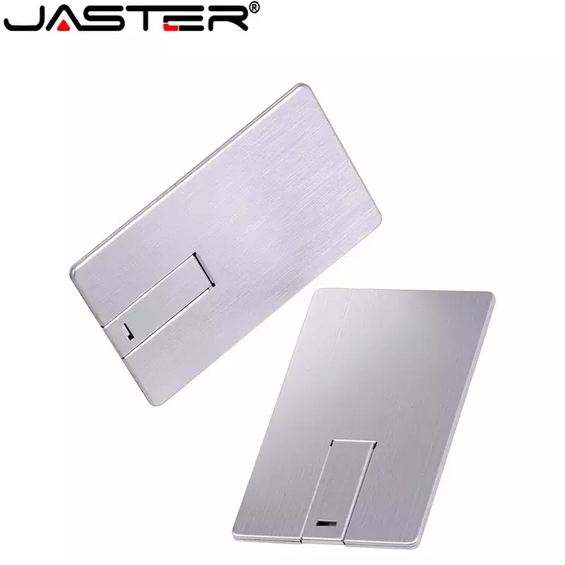 JASTER USB แฟลชไดรฟ์4GB 8GB 16GB 32GB 64GB ไดรฟ์ปากกาโลหะของขวัญ USB stick ฟรีโลโก้ที่กำหนดเองสำหรับแล็ปท็อป U Disk