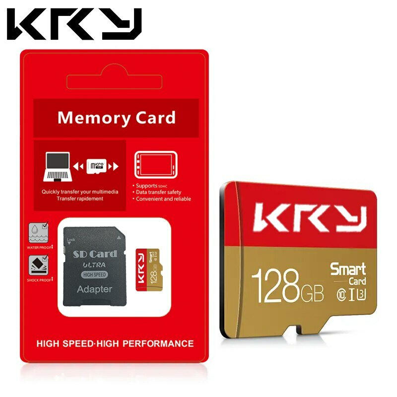 Tarjeta de memoria Micro SD U3, 32GB, 64GB, 128GB, Flash SD/TF, Clase 10, 32GB, 128GB, 64GB, U3