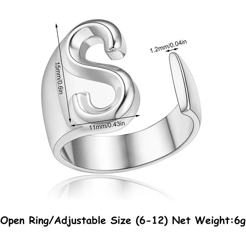 Кольца с надписью G U T S для набора, вдохновленный альбом, Оливия Родриго, ювелирные изделия для женщин и девушек, товары для одежды, стандартные подарки