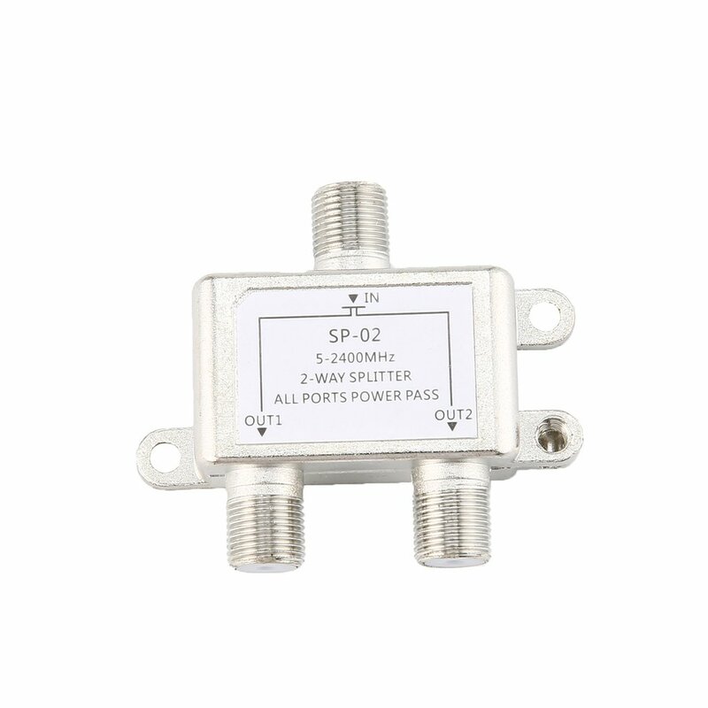 2/3/4 Way TV Antenna Satellite Splitter TV Splitter Distributor Coaxial Cable Antenna Cable TV Signal Splitter F Type Connector