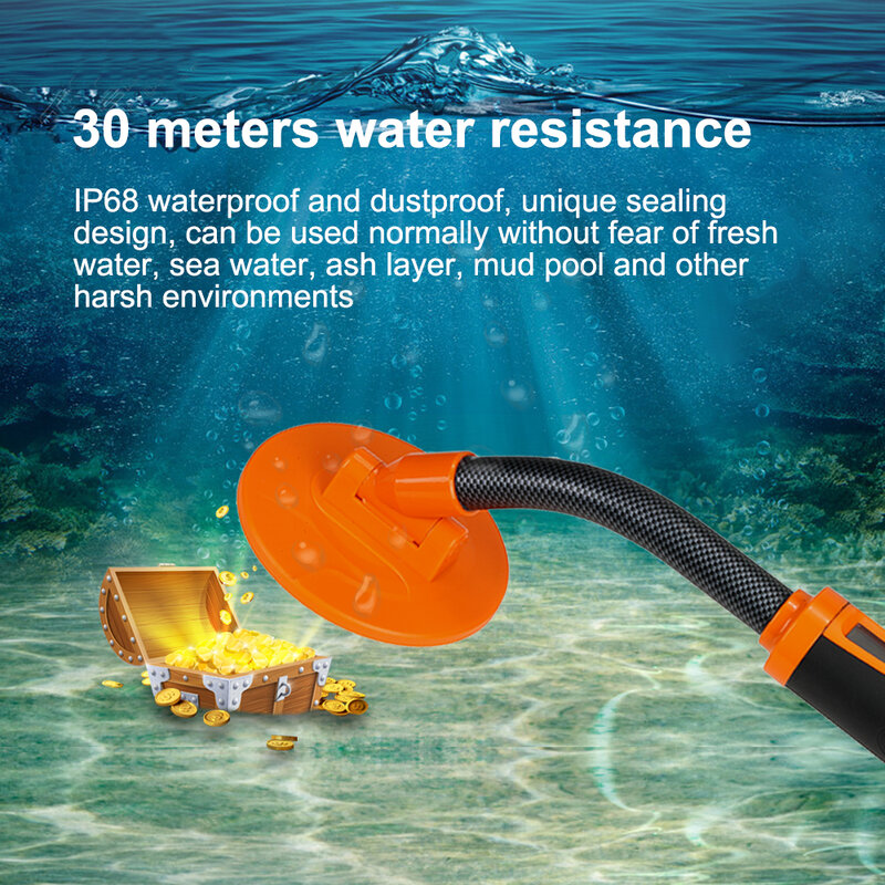 Waterproof handheld underwater gold metal detector Pointer Gold Find Pinponter Metal Detector HS07