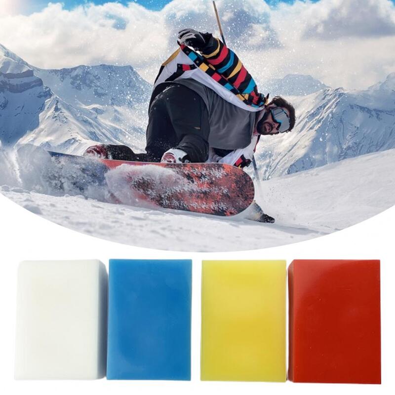 Lilin Skateboard Universal, mengurangi gesekan papan salju perawatan lilin suhu penuh meningkatkan kecepatan lilin Ski Waxs balap