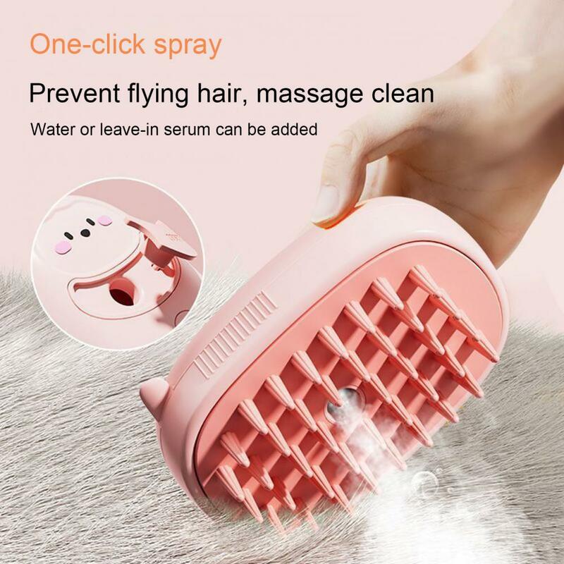 End Pet Brush Electric Pet Grooming Tool Set with Self Cat Brush Steamy Massage Comb Silicone Bristles for Dog Cat Supplies Dog
