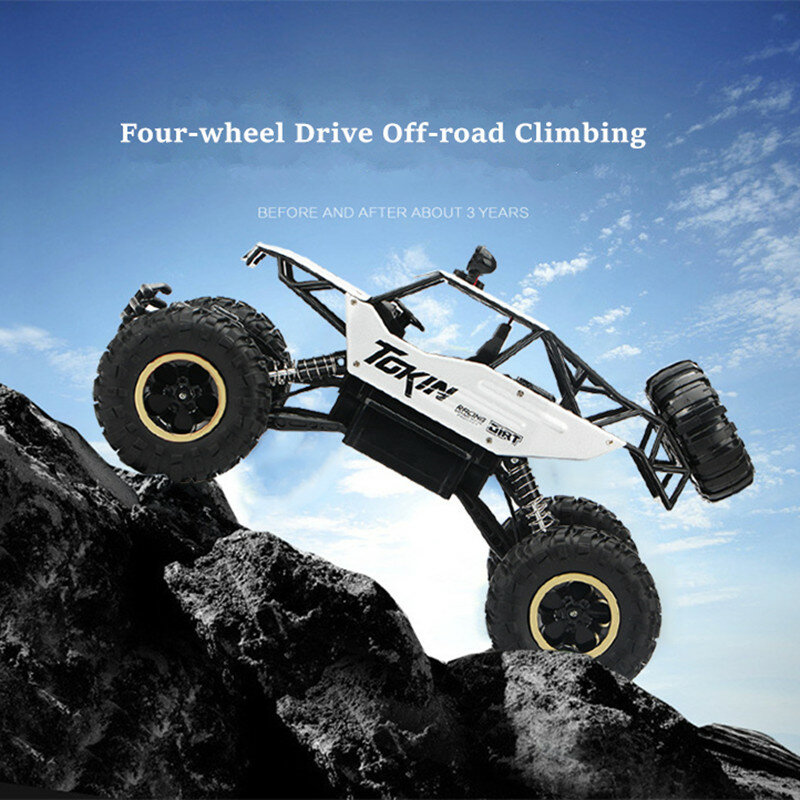 Super Climbing Car 2.4G telecomando senza fili auto a quattro ruote motrici Drift Off-road Car ricarica giocattoli per bambini da corsa ad alta velocità